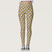 Fruchtkuchen Fruitcake Weihnachtsfest Leggings (Vorderseite)