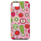 Fruchtküchen-Illustrationsmuster Case-Mate iPhone Hülle (Rückseite)