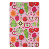 Fruchtküchen-Illustrationsmuster Mini Klemmbrett (Rückseite)