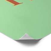 Fruchtkuchen Poster (Ecke)