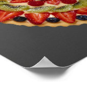 Fruchtkuchen-Poster Poster (Ecke)