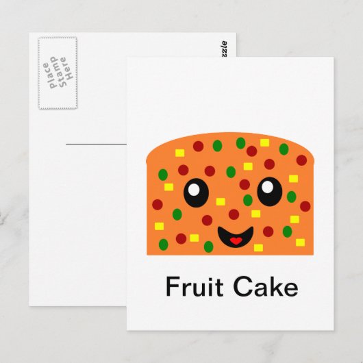 Fruchtkuchen! Postkarte (Vorne/Hinten)