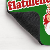Fruchtkuchen verursacht Blähung Mousepad (Ecke)