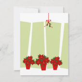 Fruchtkuchen vor der Tür Einladung (Rückseite)