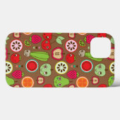 Fruchtküchenmuster Case-Mate iPhone Hülle (Rückseite (Horizontal))