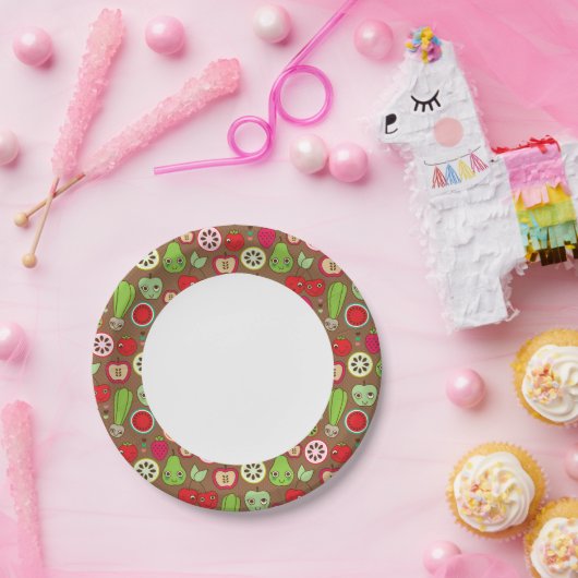 Fruchtküchenmuster Pappteller (Party)