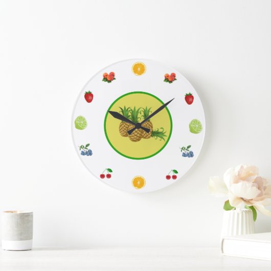 Fruchtküchenuhr Große Wanduhr (Zuhause)