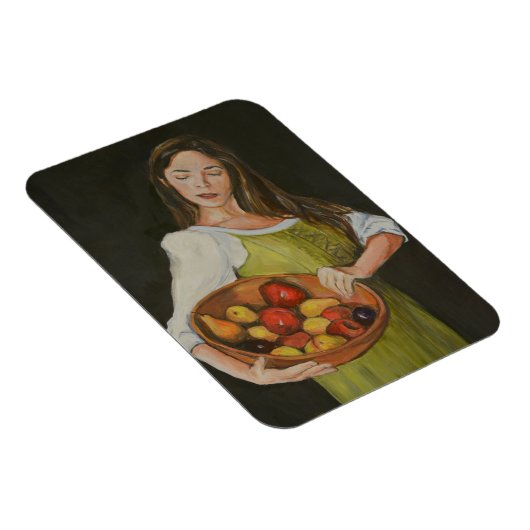 Fruchtlady Art Flexible Magnet (Rechte Seite)