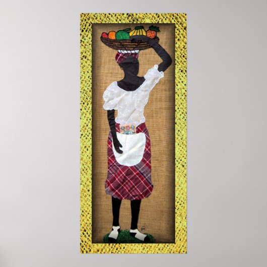 "Fruchtlady" Poster (Vorne)