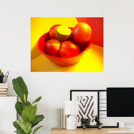 Fruchtleben Poster (Heimbüro)