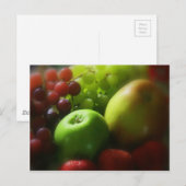 Fruchtleben Postkarte (Vorne/Hinten)