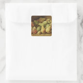 Fruchtleben Quadratischer Aufkleber (Tasche)
