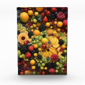 Fruchtliebhaber Delight Colorful Fruchtplatter, Fotoblock (Vorderseite)