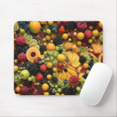 Fruchtliebhaber Delight Colorful Fruchtplatter, Mousepad (Mit Mouse)
