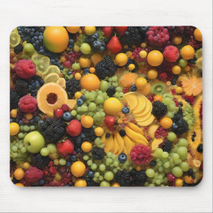 Fruchtliebhaber Delight Colorful Fruchtplatter, Mousepad