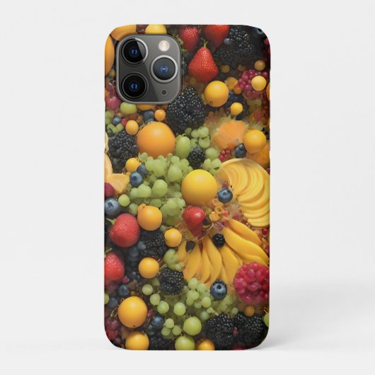 Fruchtliebhaber Genießen farbenfrohe Platter, Case-Mate iPhone Hülle (Rückseite)