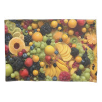 Fruchtliebhaber Genießen farbenfrohe Platter,