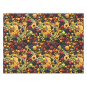 Fruchtliebhaber Genießen farbenfrohe Platter, Tischdecke (Vorderseite (Horizontal))