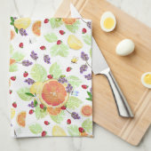 Fruchtmark Citrus Mix Grapefruit Lemon Orange Geschirrtuch (Viertel Falte)