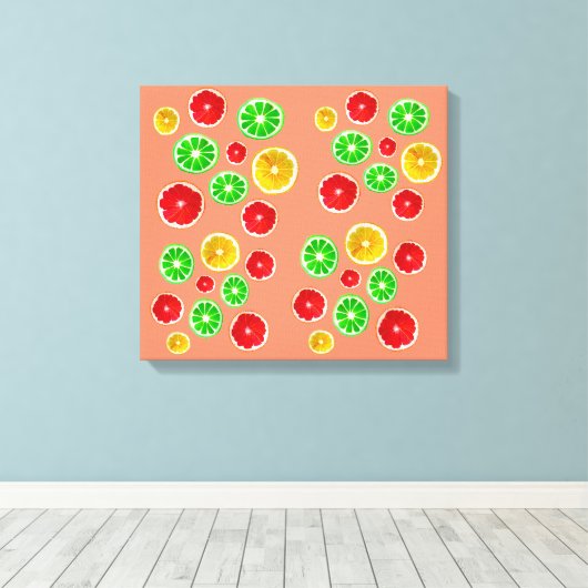 Fruchtmark Leinwanddruck (Insitu (Holzboden))