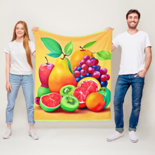 Fruchtmedley Fleecedecke
