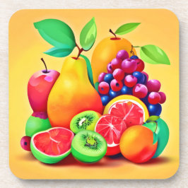 Fruchtmedley Getränkeuntersetzer