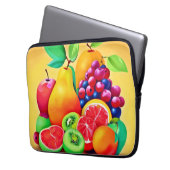 Fruchtmedley Laptopschutzhülle (Vorderseite Links)