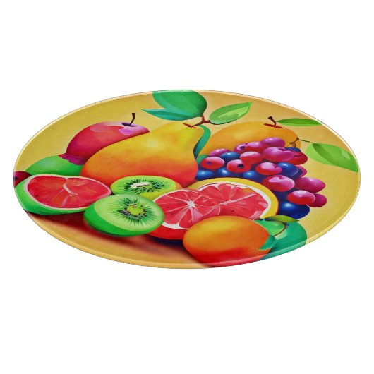 Fruchtmedley Schneidebrett (Ecke)