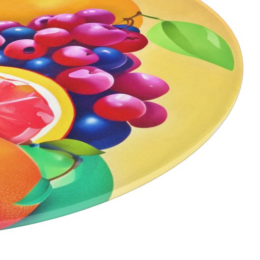 Fruchtmedley Schneidebrett (Ecke)