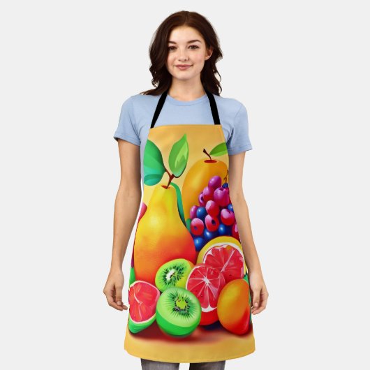 Fruchtmedley Schürze (Getragen)