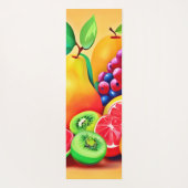 Fruchtmedley Yogamatte (Rückseite)