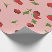 Fruchtmischpapier Geschenkpapier (Ecke)