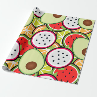 Fruchtmischpapier Geschenkpapier