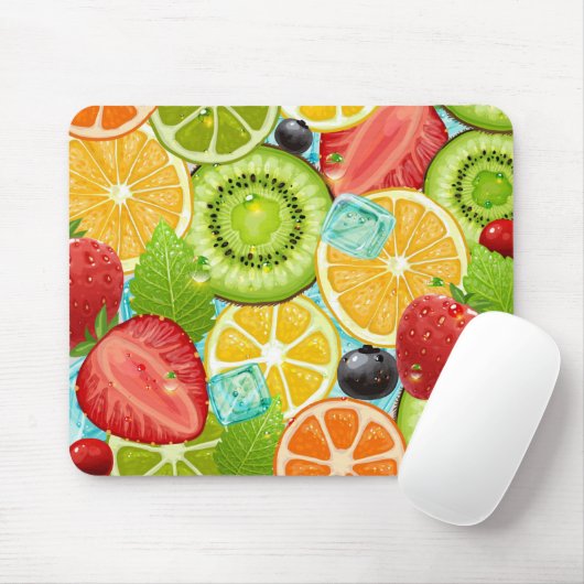 Fruchtmischung Mousepad (Mit Mouse)