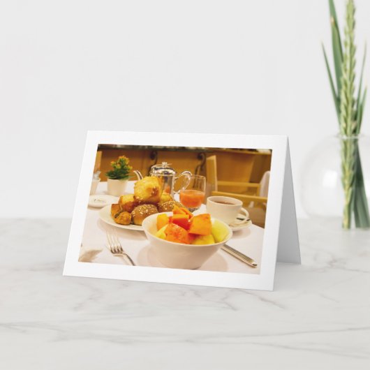 Fruchtmischungskarte Karte (Vorderseite)