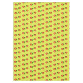 Fruchtmuster auf gelb tischdecke (Vorderseite)