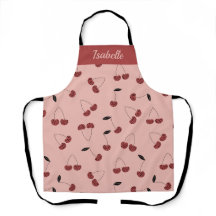 Fruchtmuster aus Polka dot cherry mit individuelle