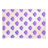 Fruchtmuster Blaubeeren und Creme Kissenbezug (Vorderseite)