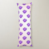 Fruchtmuster Blaubeeren und Creme Seitenschläferkissen (Rückseite (Vertikal))