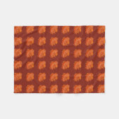 Fruchtmuster Blut Orange Geschenke Fleecedecke (Vorderseite (Horizontal))