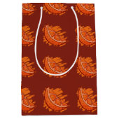 Fruchtmuster Blut Orange Mittlere Geschenktüte (Vorderseite)