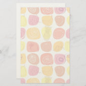 Fruchtmuster Briefpapier (Vorne/Hinten)