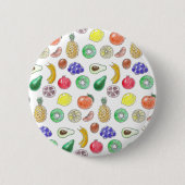 Fruchtmuster Button (Vorderseite)