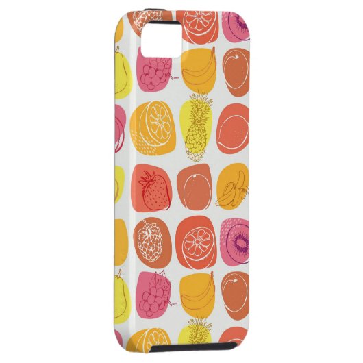 Fruchtmuster Case-Mate iPhone Hülle (Rückseite/rechts)