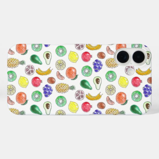 Fruchtmuster Case-Mate iPhone Hülle (Rückseite (Horizontal))
