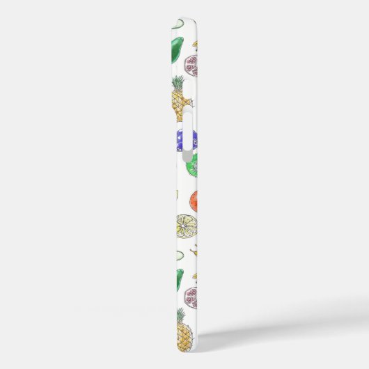 Fruchtmuster Case-Mate iPhone Hülle (Rückseite / Links)