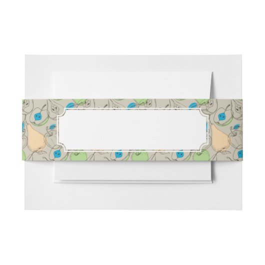 Fruchtmuster Einladungsbanderole (Vorderseite Beispiel)