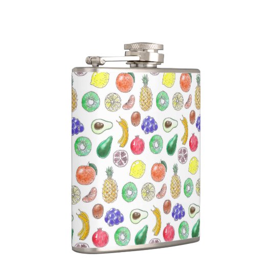 Fruchtmuster Flachmann (Rechts)