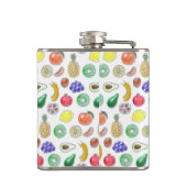 Fruchtmuster Flachmann (Rückseite)