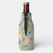 Fruchtmuster Flaschenkühler (Flasche Rückseite)